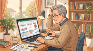 地元やＰＴＡの資料を、急いで作りたい。