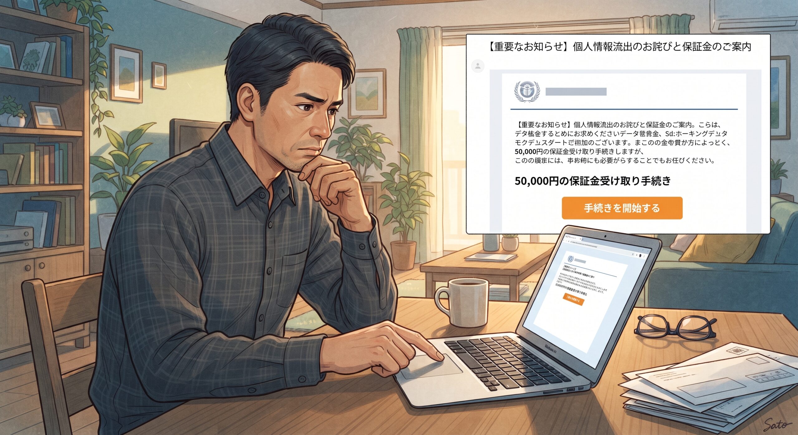 個人情報漏洩多発